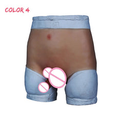 Load image into Gallery viewer, Eyung Silicone Dildos Pants For Men Male Super Realistic Flexible Penis Adult Toy Anal Plug G Spot Dildo Shorts