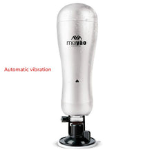 Load image into Gallery viewer, Rechargeable Hands Free Male Masturbator With Strong Suction Cup Artificial Vagina Real Pussy Sex Toys games for Men Sex Product
